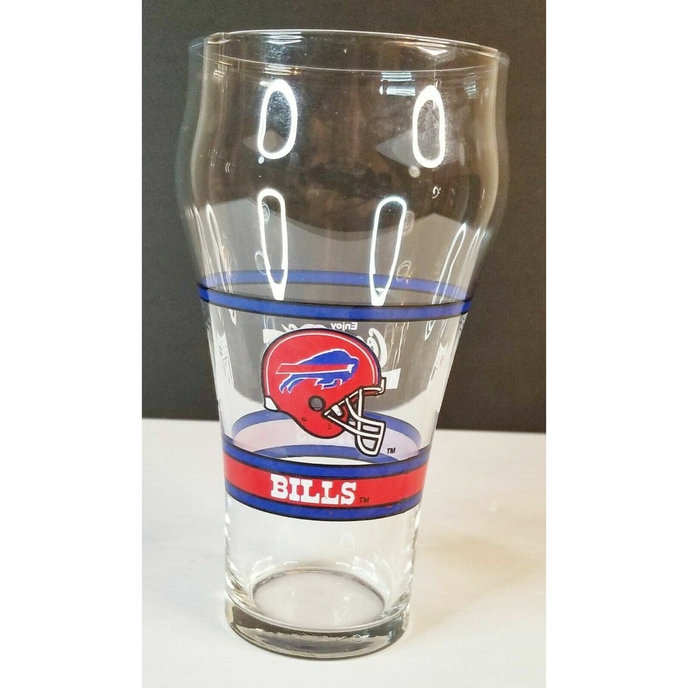 Buffalo Bills NFL Coca Cola Coke Glass